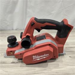 AS-IS Milwaukee M18 18V Cordless 3-1/4 in. Planer (Tool-Only)
