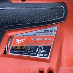 Houston Location AS-IS Milwaukee FUEL 18V Lithium-Ion Brushless Cordless Drywall Screw Gun (Tool-Only)