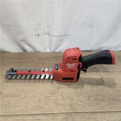 AS-IS Milwaukee FUEL 8 in. 12V Cordless Battery Hedge Trimmer (Tool-Only)