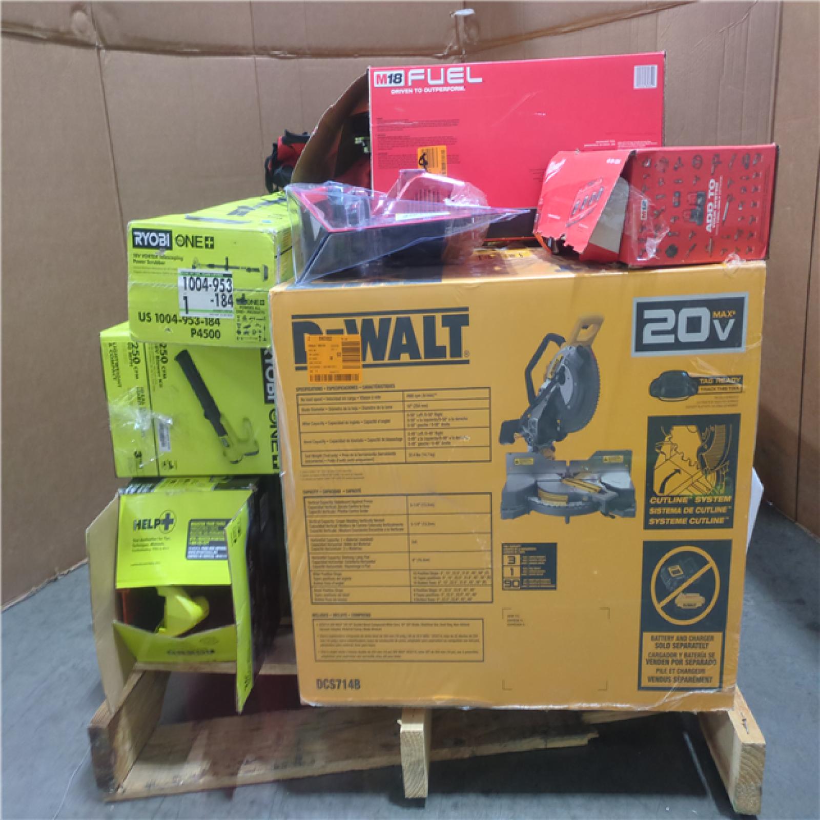 CALIFORNIA AS-IS TOOL PALLET