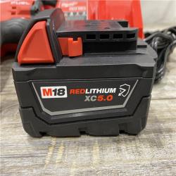 AS-IS Milwaukee FUEL 18V Lithium-Ion Brushless Cordless 1/2 in. Impact Wrench w/Friction Ring Kit