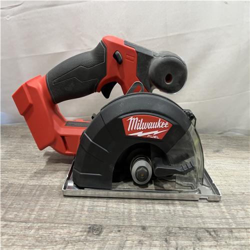 AS-IS Milwaukee  FUEL 18V Lithium-Ion Brushless Cordless Metal Cutting 5-3/8 in. Circular Saw (Tool-Only)