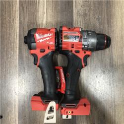AS-IS Milwaukee FUEL 18V Lithium-Ion Brushless Cordless Hammer Drill and Impact Driver Combo Kit