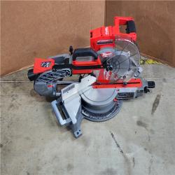 HOUSTON LOCATION - AS-IS Milwaukee M18 FUEL Brushless Cordless 10 in. Dual Bevel Sliding Compound Miter Saw (Tool-Only)