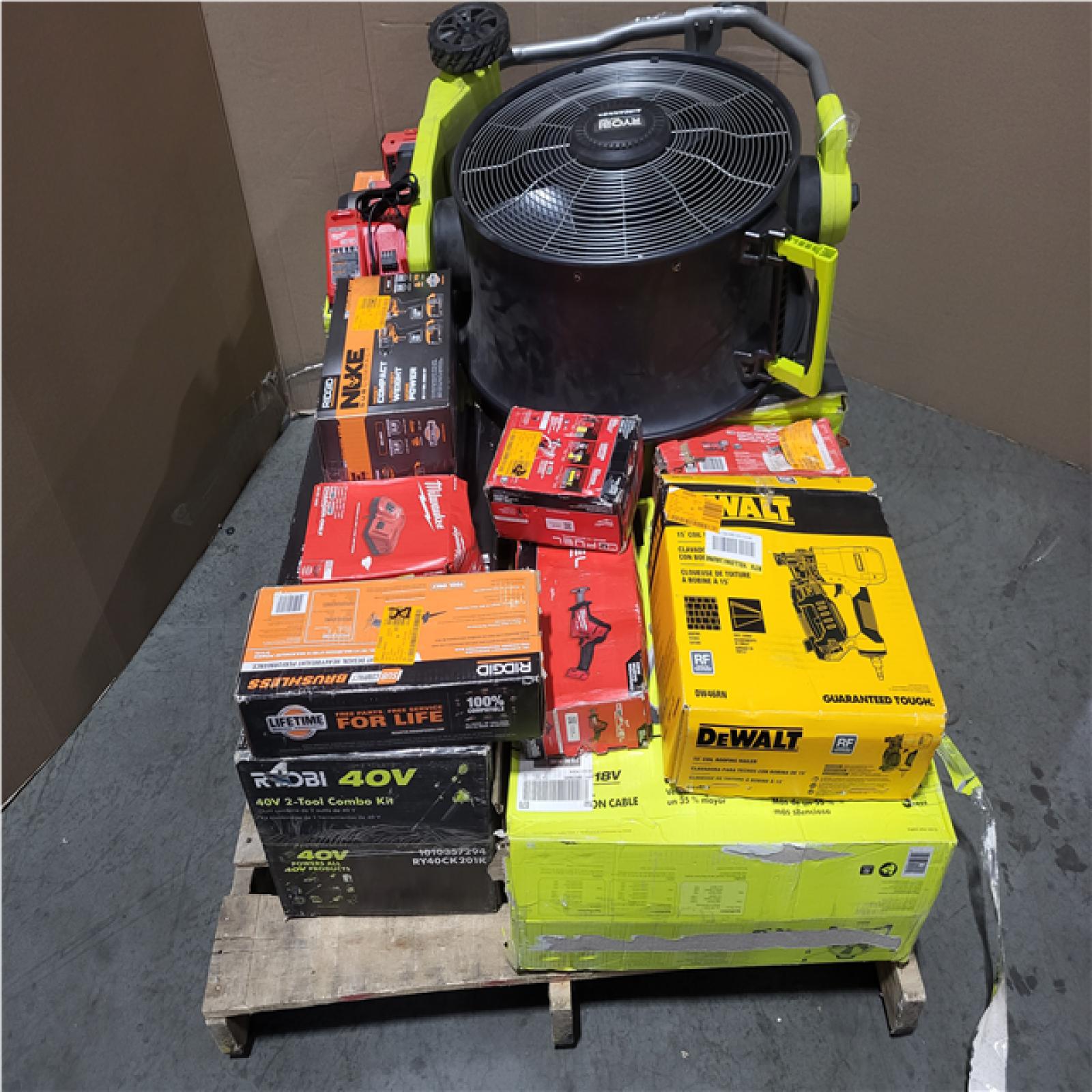 CALIFORNIA AS-IS TOOL PALLET