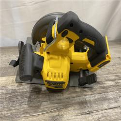 AS-IS DEWALT FLEXVOLT 60V MAX Cordless Brushless 7-1/4 in. Circular Saw with Brake (Tool Only)