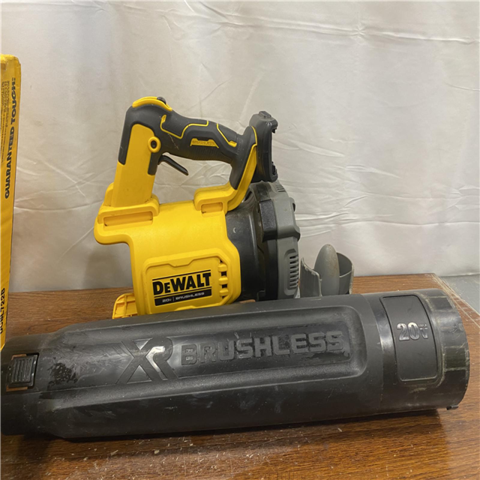 AS-IS DEWALT 20V MAX 125 MPH 450 CFM Brushless Cordless Battery Powered Blower (Tool Only)