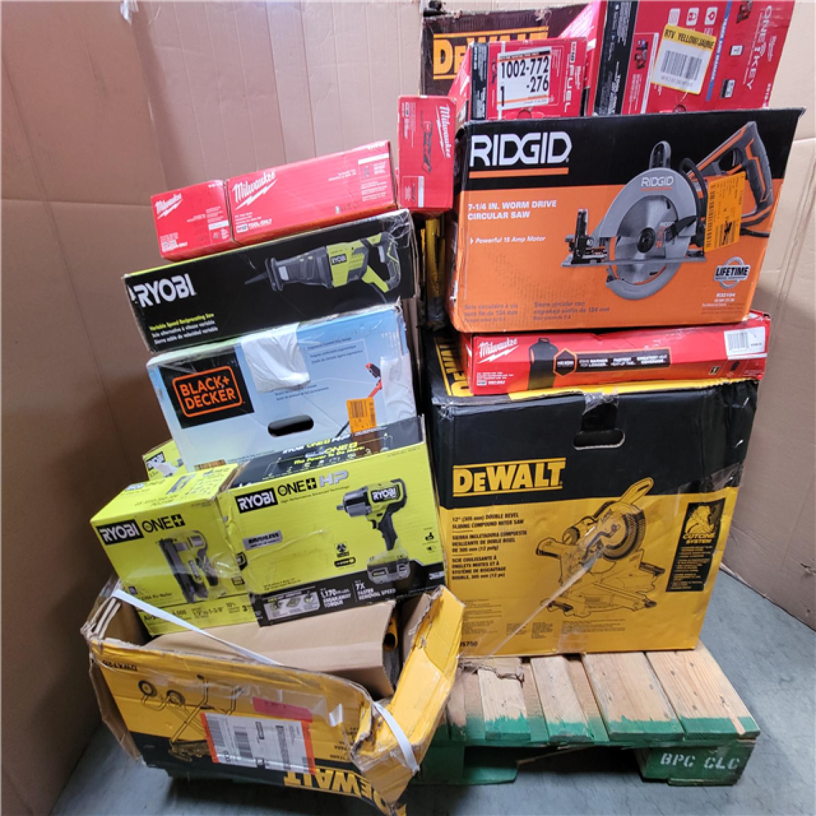 CALIFORNIA AS-IS TOOL PALLET