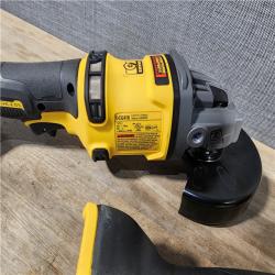 HOUSTON LOCATION - AS-IS (2) DEWALT 60V MAX Cordless Brushless 4.5 in. to 6 in. Small Angle Grinder with Kickback Brake (Tool Only)
