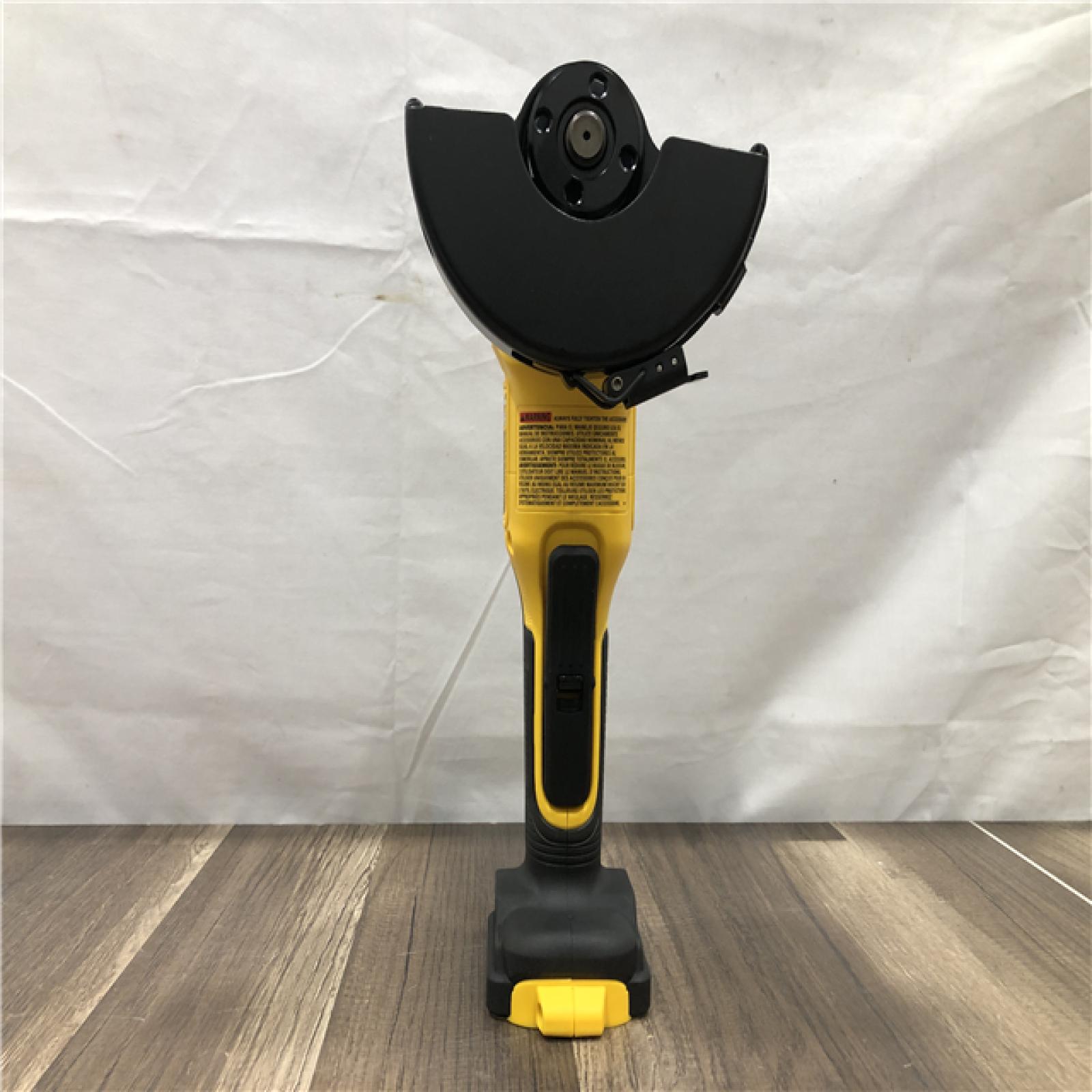 AS-IS DEWALT 20V MAX Cordless Brushless 4-1/2 in. Angle Grinder with Paddle Switch (Tool Only)