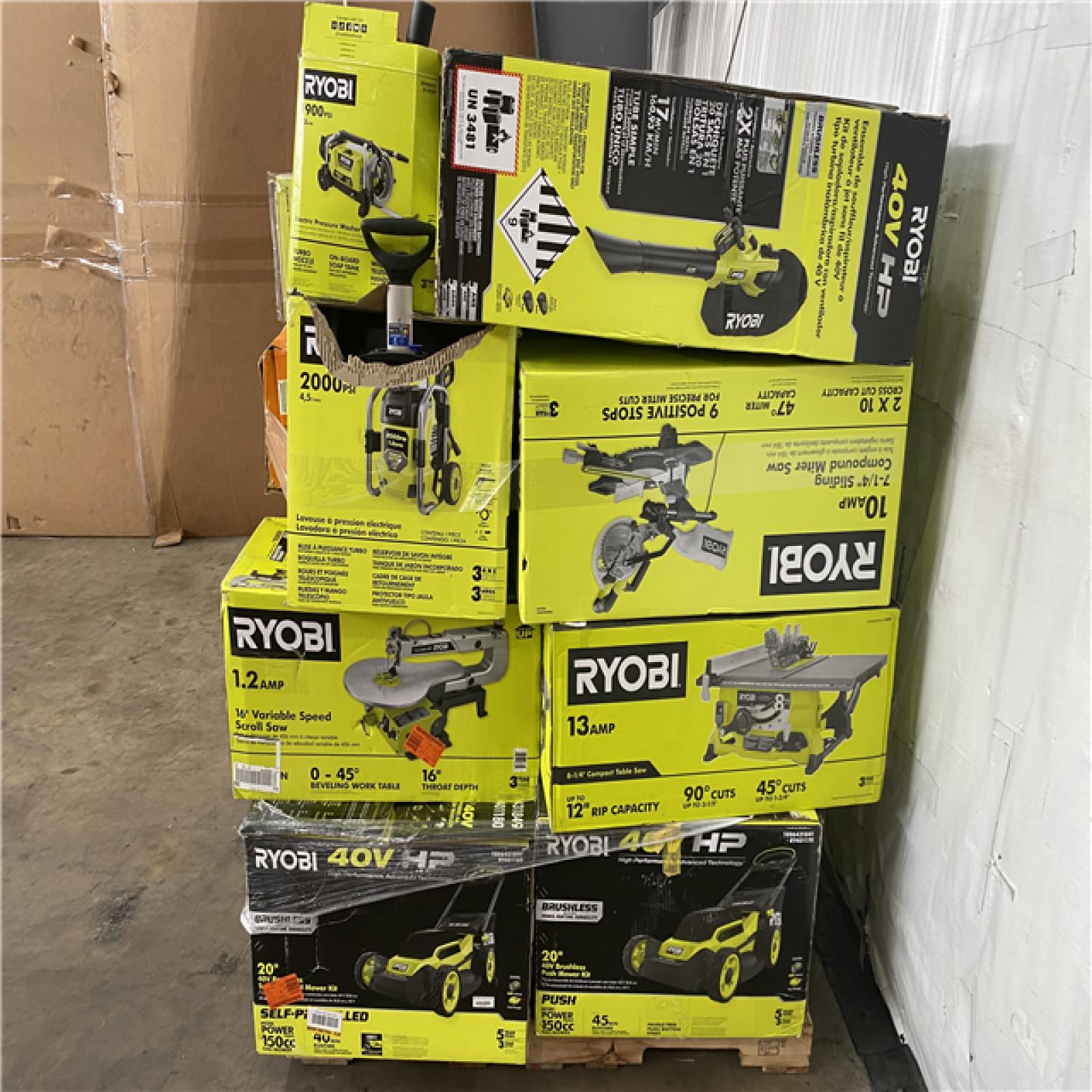 Houston Location AS IS - Tool Pallet