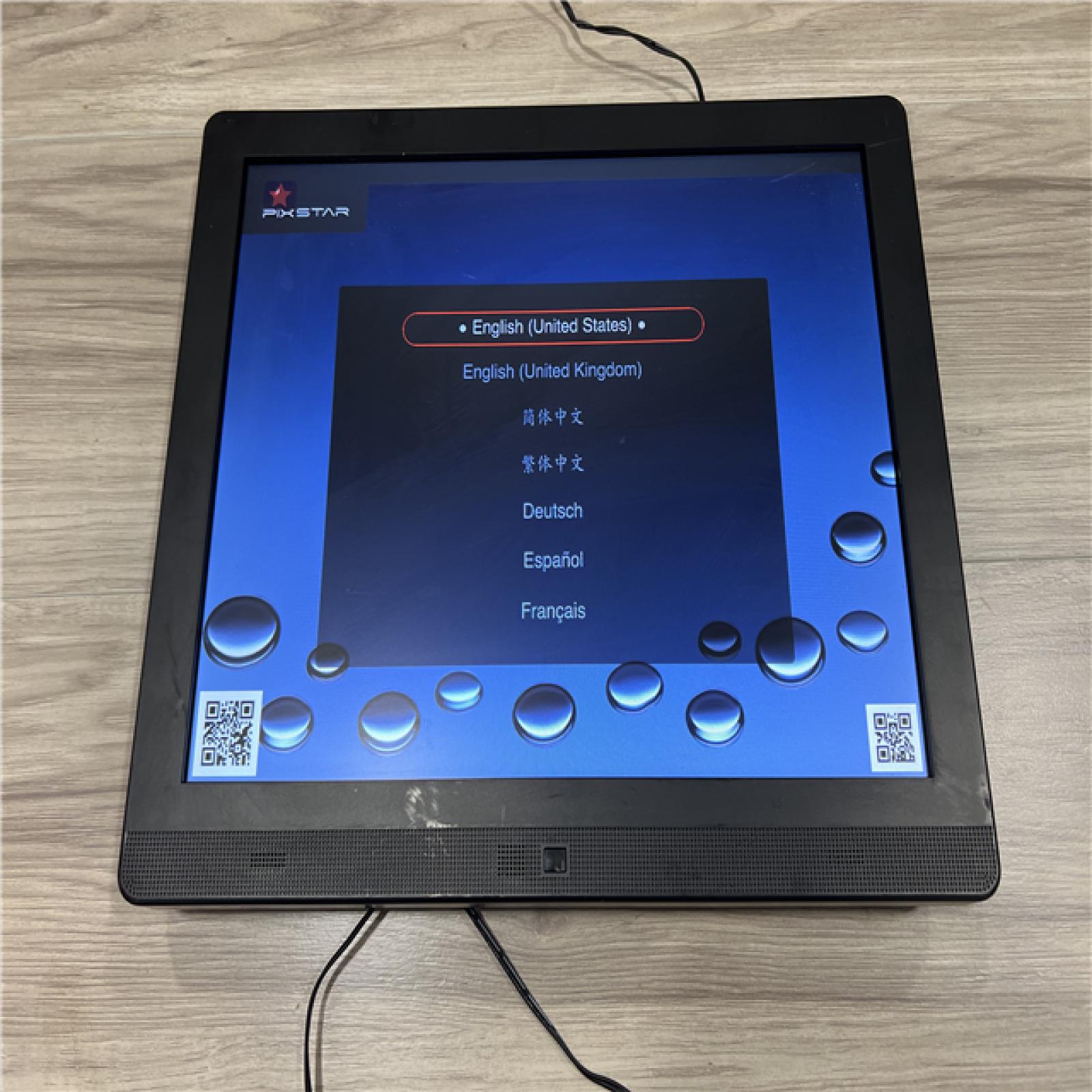 AS-IS PixStar 15 inch Large Digital Frame WiFi | Free Unlimited Cloud