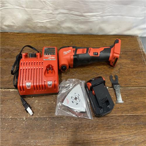 AS-IS Milwaukee 2626-21 M18 18-Volt Lithium-Ion Cordless Oscillating Multi-Tool Kit