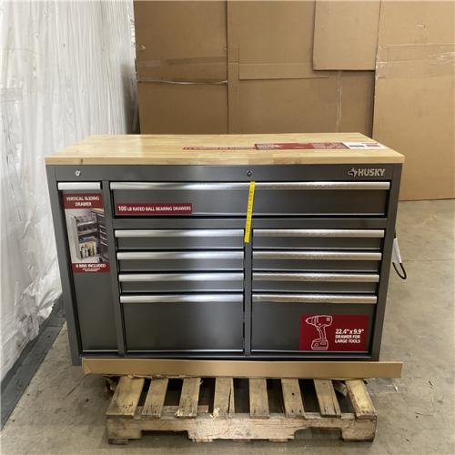 Houston Location AS-IS 61 IN 10-Drawer Mobile Workbench