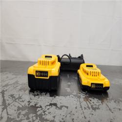AS-IS- DEWALT 20V MAX Lithium-Ion Battery Kit with 5.0Ah and 2.0Ah Battery and Charger