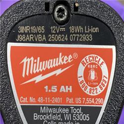 AS-IS Milwaukee 12-Volt Lithium-Ion Cordless ProPEX Expansion Tool Kit