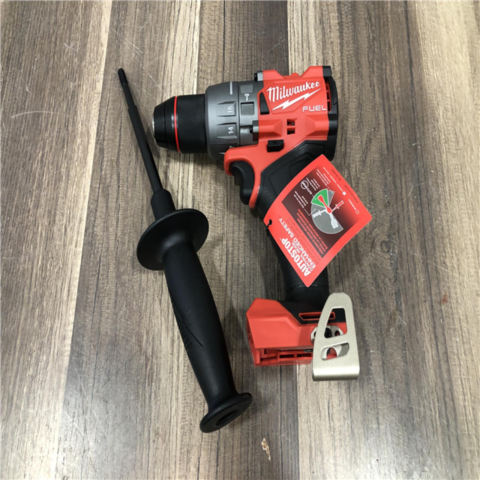 AS-IS Milwaukee FUEL 18V Lithium-Ion Brushless Cordless 1/2 in. Hammer Drill/Driver (Tool-Only)