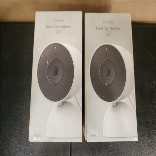 Phoenix AS-IS Google Nest Indoor Smart Security Camera (Wired  3rd Gen) - Snow