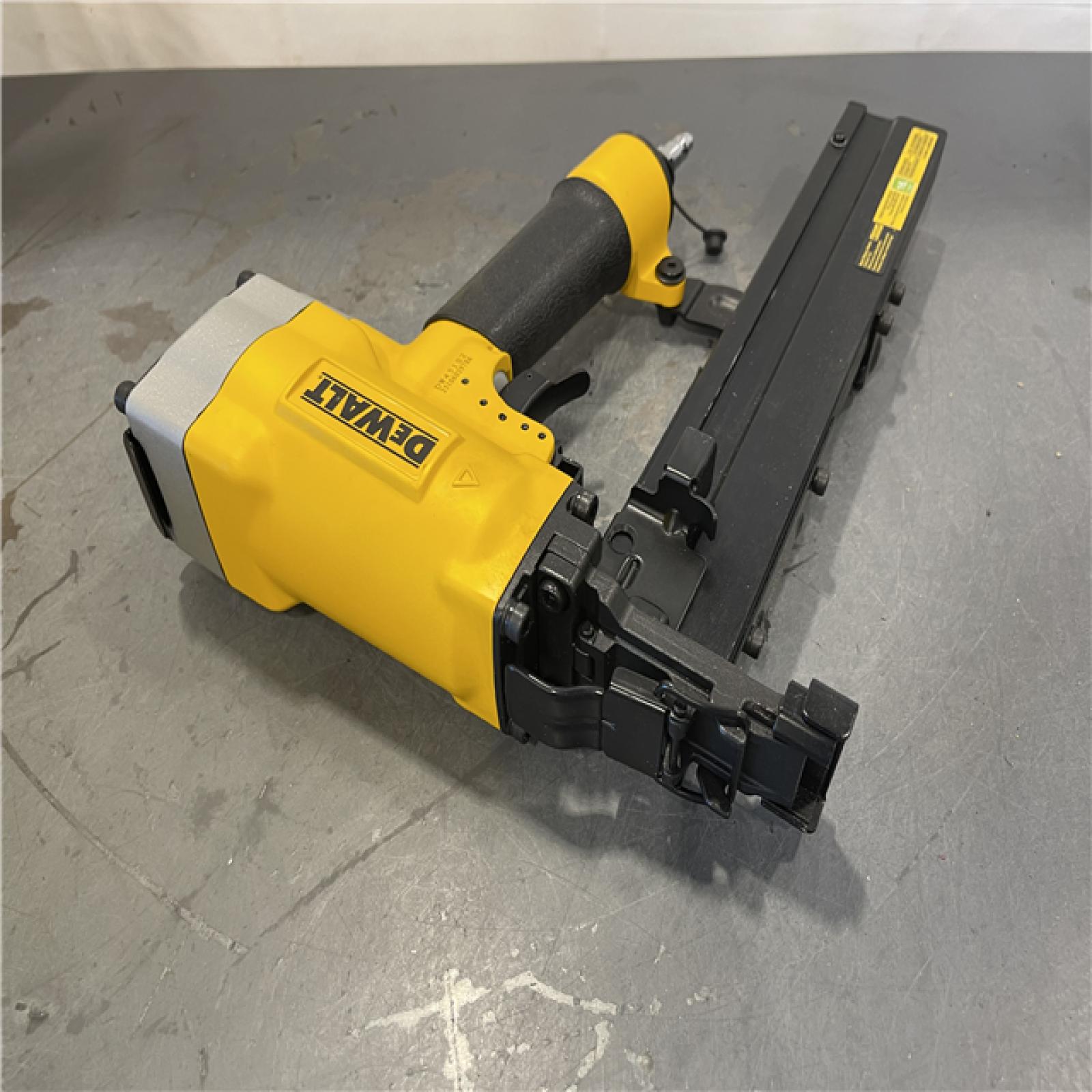AS-IS - DeWalt Corded Pneumatic 16-Gauge 1 in. Crown Lathing Stapler