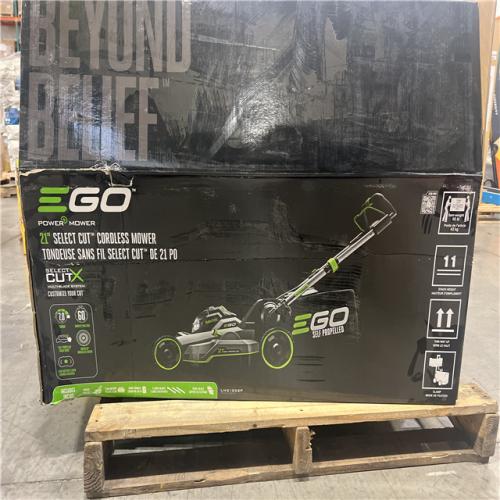 DALLAS LOCATION - LIKE NEW! - EGO Select Cut Cordless Lawn Mower 21in Self Propelled Kit