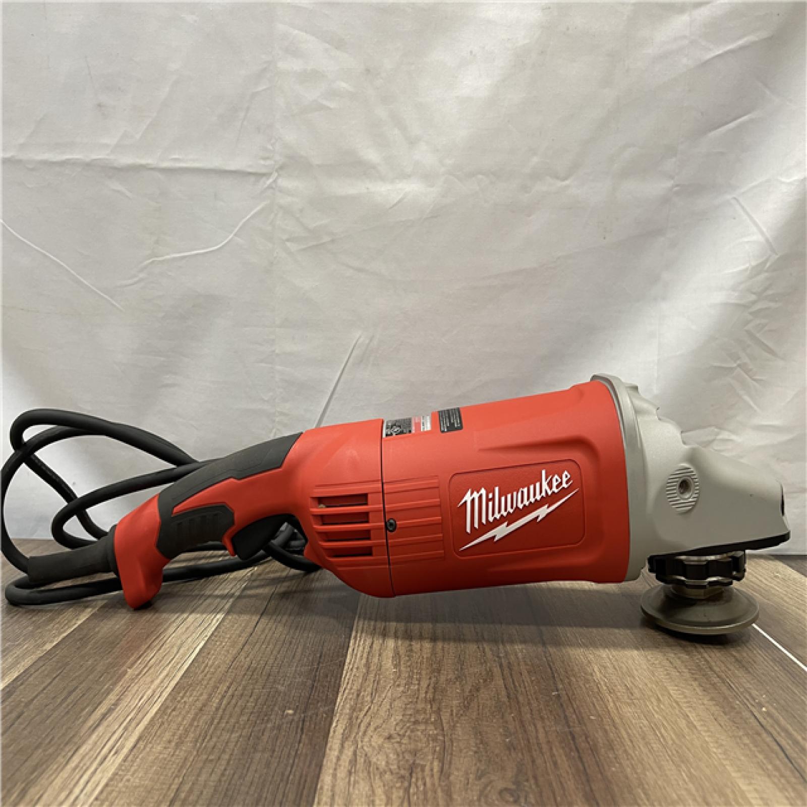 AS-IS Milwaukee 15 Amp 7/9 in. Large Angle Grinder with Trigger Lock-On Switch