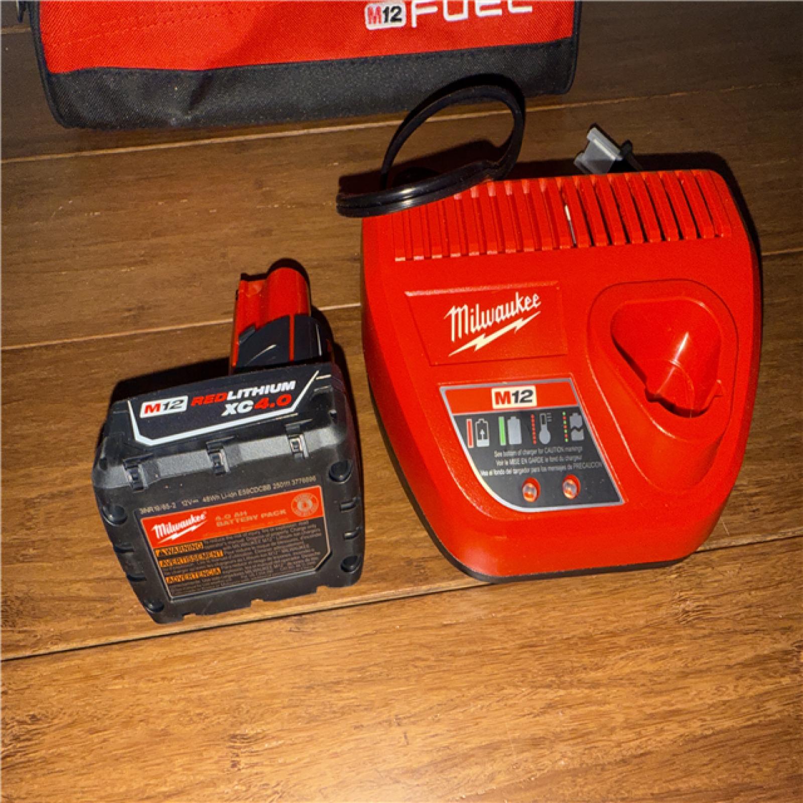 California NEW Milwaukee 3 Compact Cut off Tool Kit, includes (1) Battery, Charger & Bag