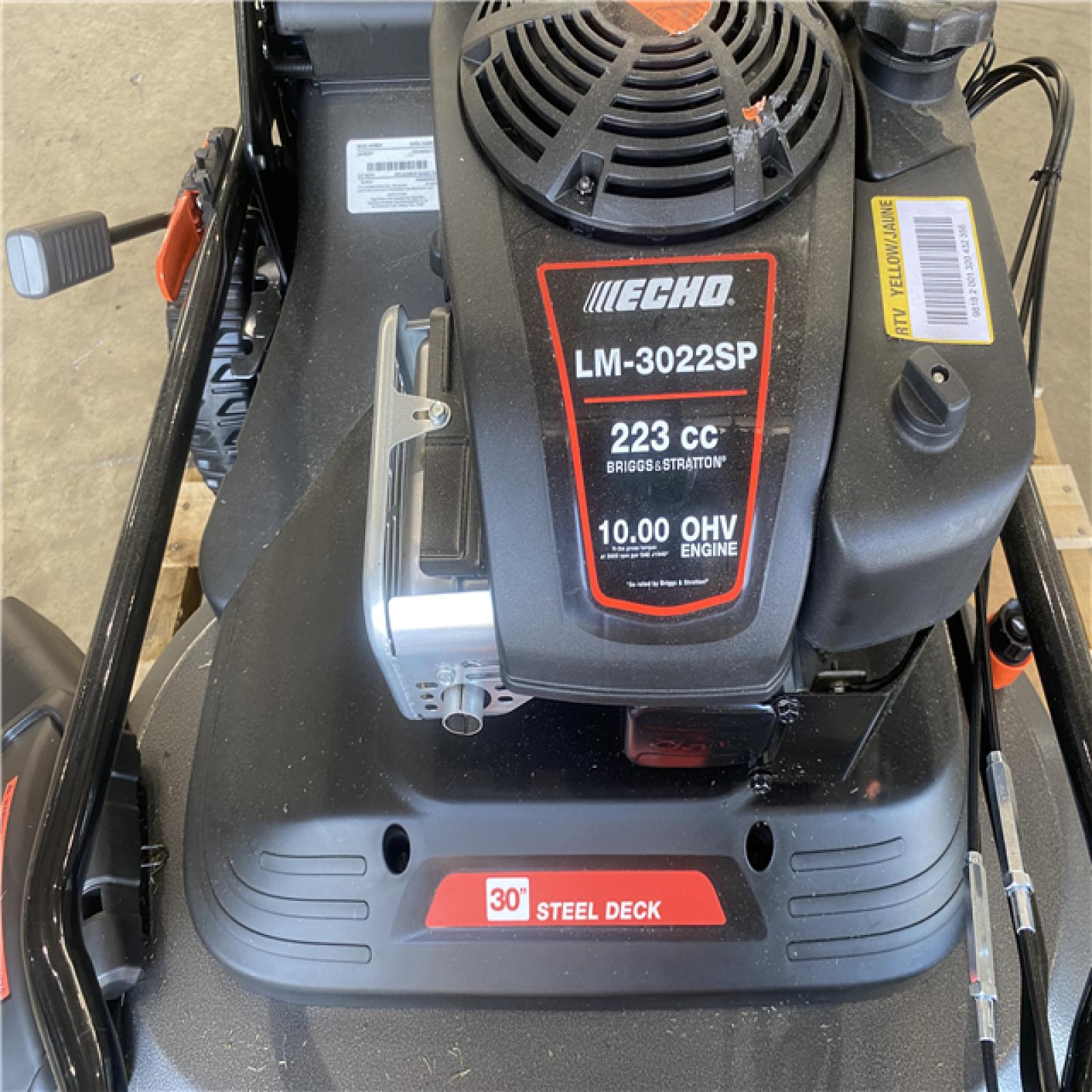 Houston Location - AS-IS Echo 30 Lawn Mower