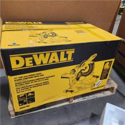As-Is-  DEWALT 12 Double Bevel Sliding Compound Miter Saw