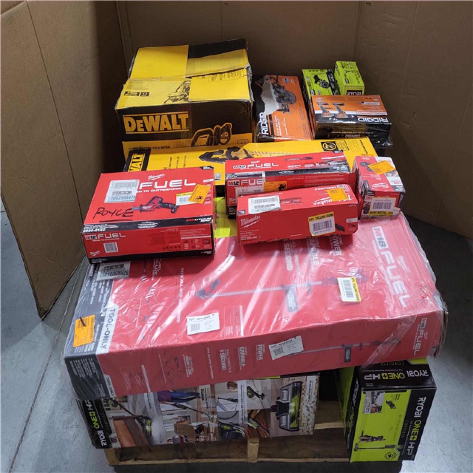 CALIFORNIA AS-IS TOOL PALLET