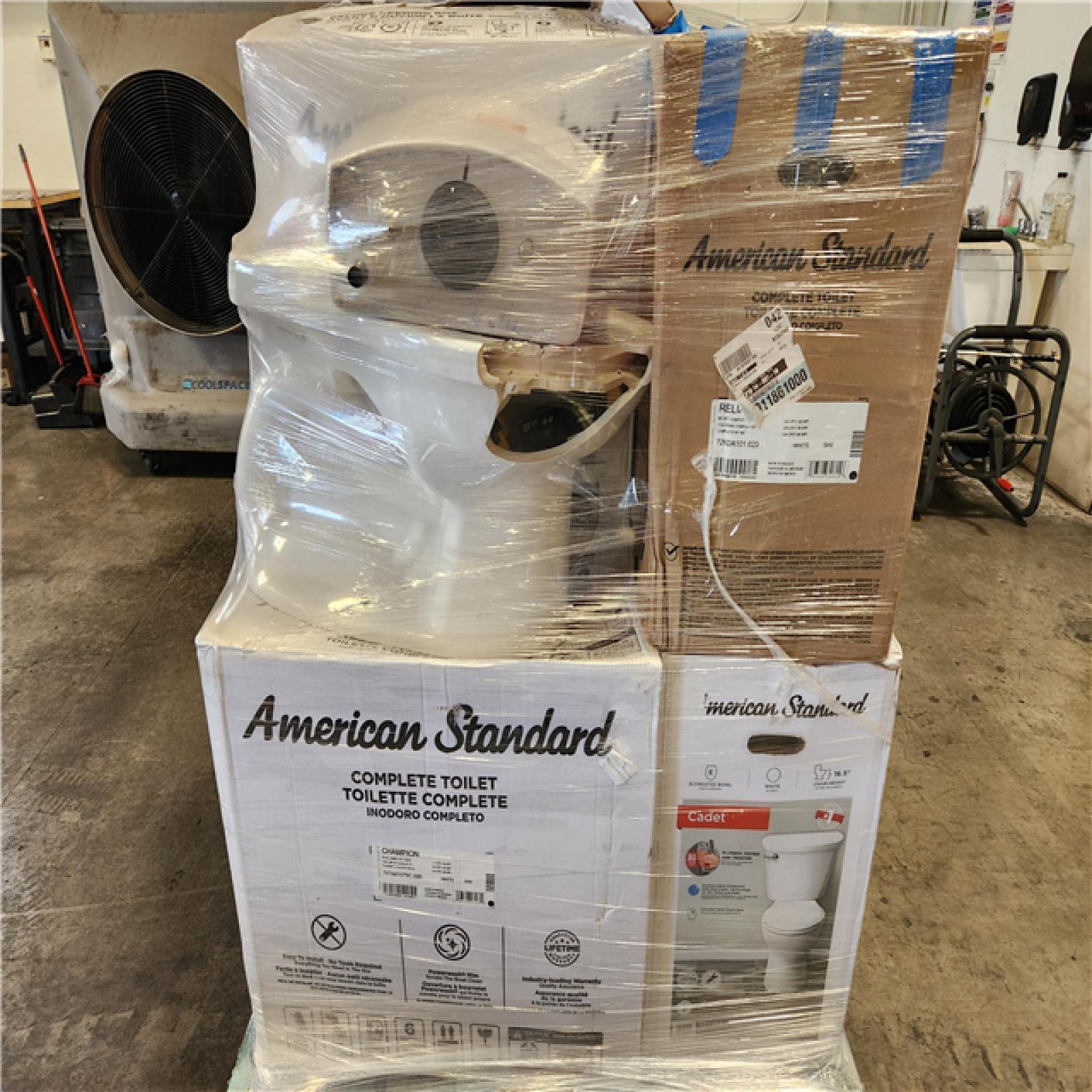 Phoenix Location AS-IS Mixed American Standard Toilet Pallet (6-Total)