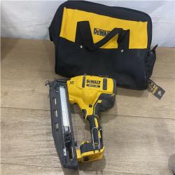 AS-IS DEWALT 20V MAX XR 16-Gauge Electric Cordless Angled Finishing Nailer Kit