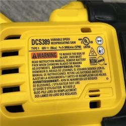 AS-IS DEWALT FLEXVOLT 60V MAX Cordless Brushless Reciprocating Saw (Tool Only)