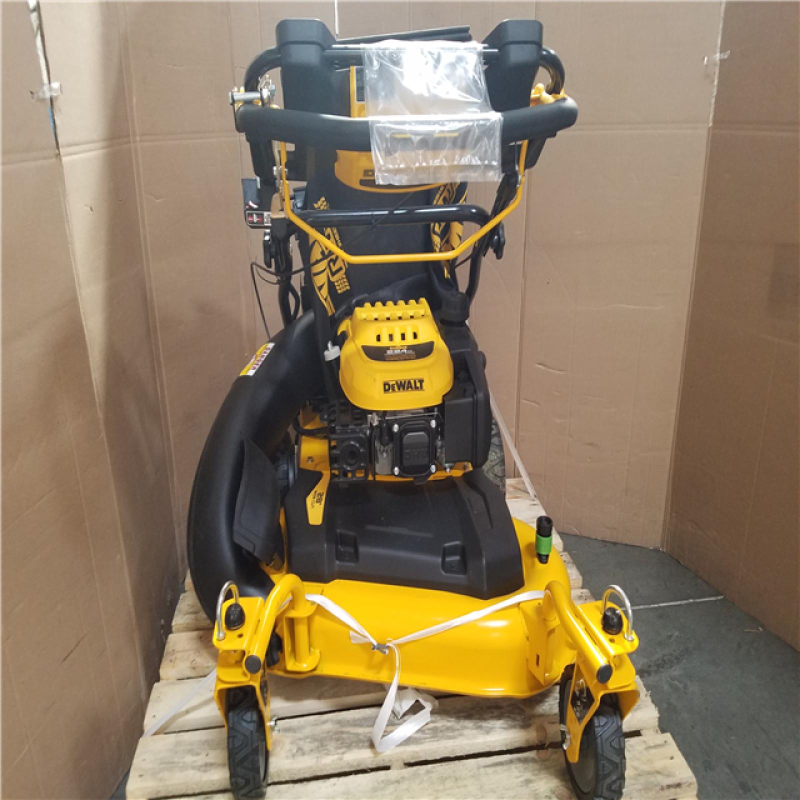 CALIFORNIA AS-IS DEWALT LAWN MOWER