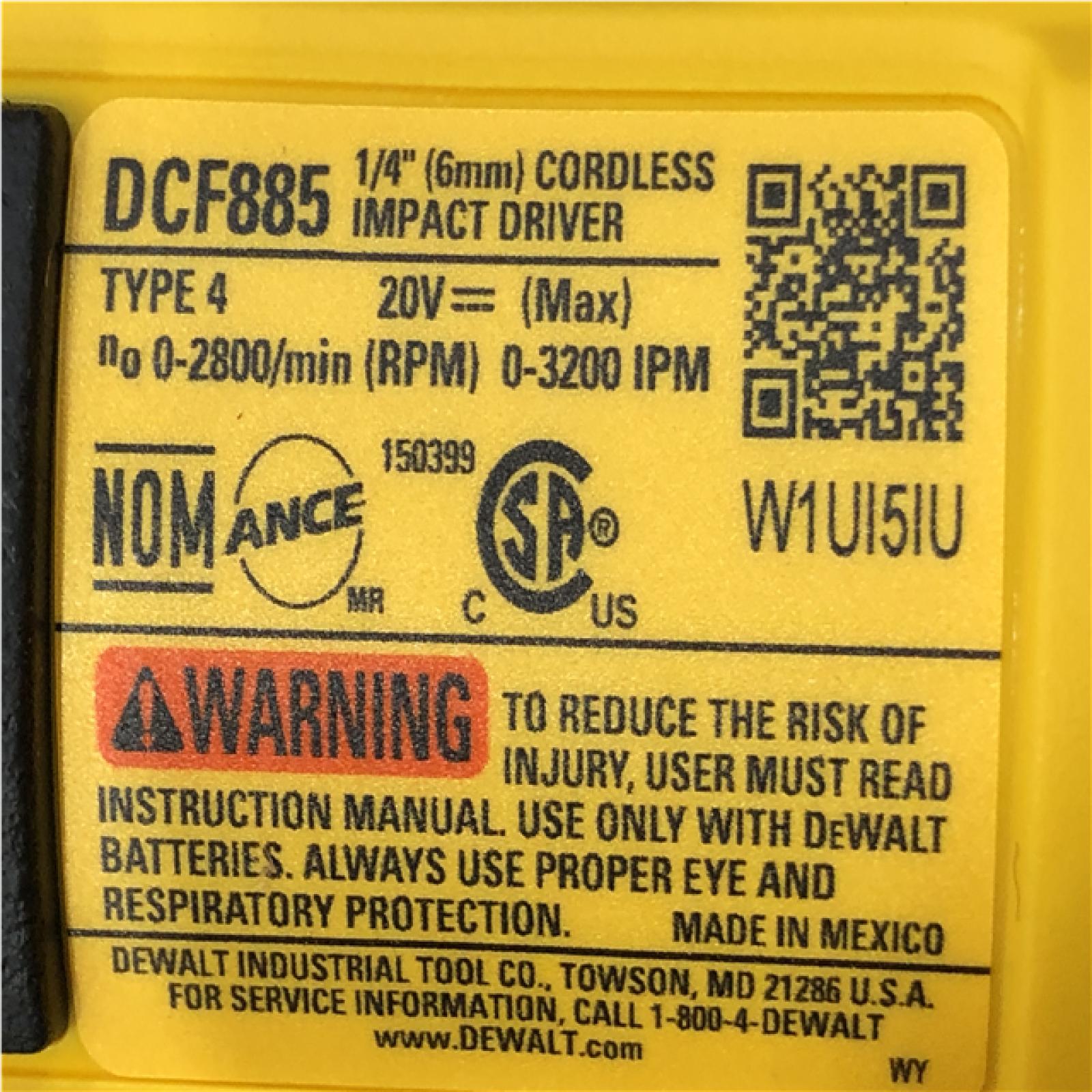 AS-IS DEWALT 20V MAX Cordless Drill/Impact 2 Tool Combo Kit