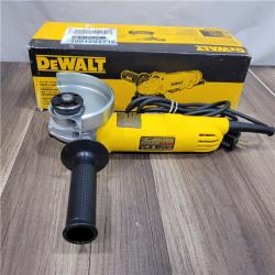 GOOD DEWALT 11 Amp Corded 4.5 in. Small Angle Grinder