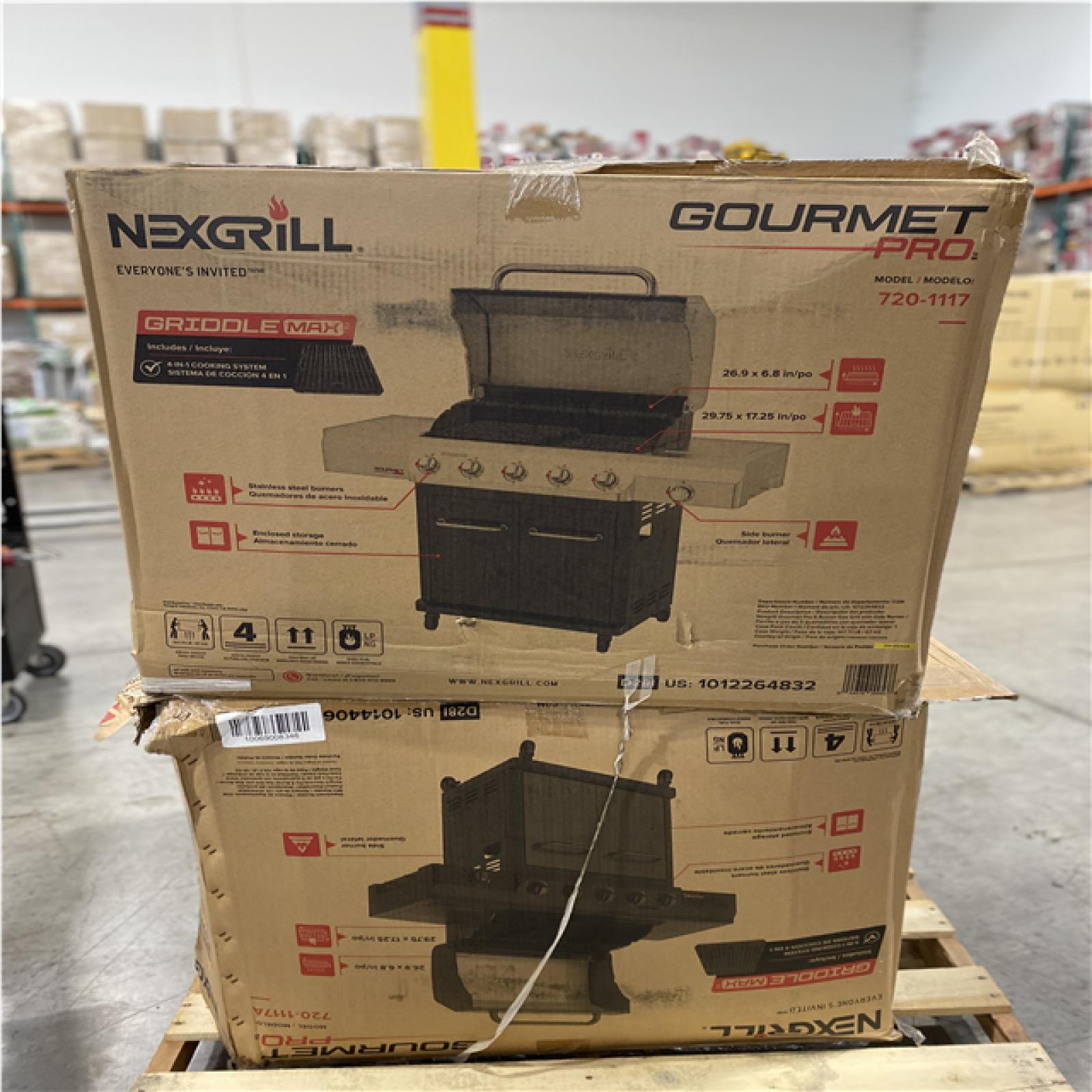 DALLAS LOCATION- AS-IS NEXGRILL Mixed Grill Pallet (2 units)