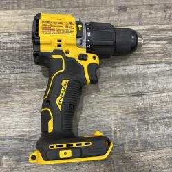 AS-IS DEWALT ATOMIC 20V Lithium-Ion Cordless 1/2 in. Hammer Drill Kit