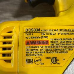 AS-IS DEWALT 20V MAX XR Cordless Brushless Jigsaw (Tool Only)