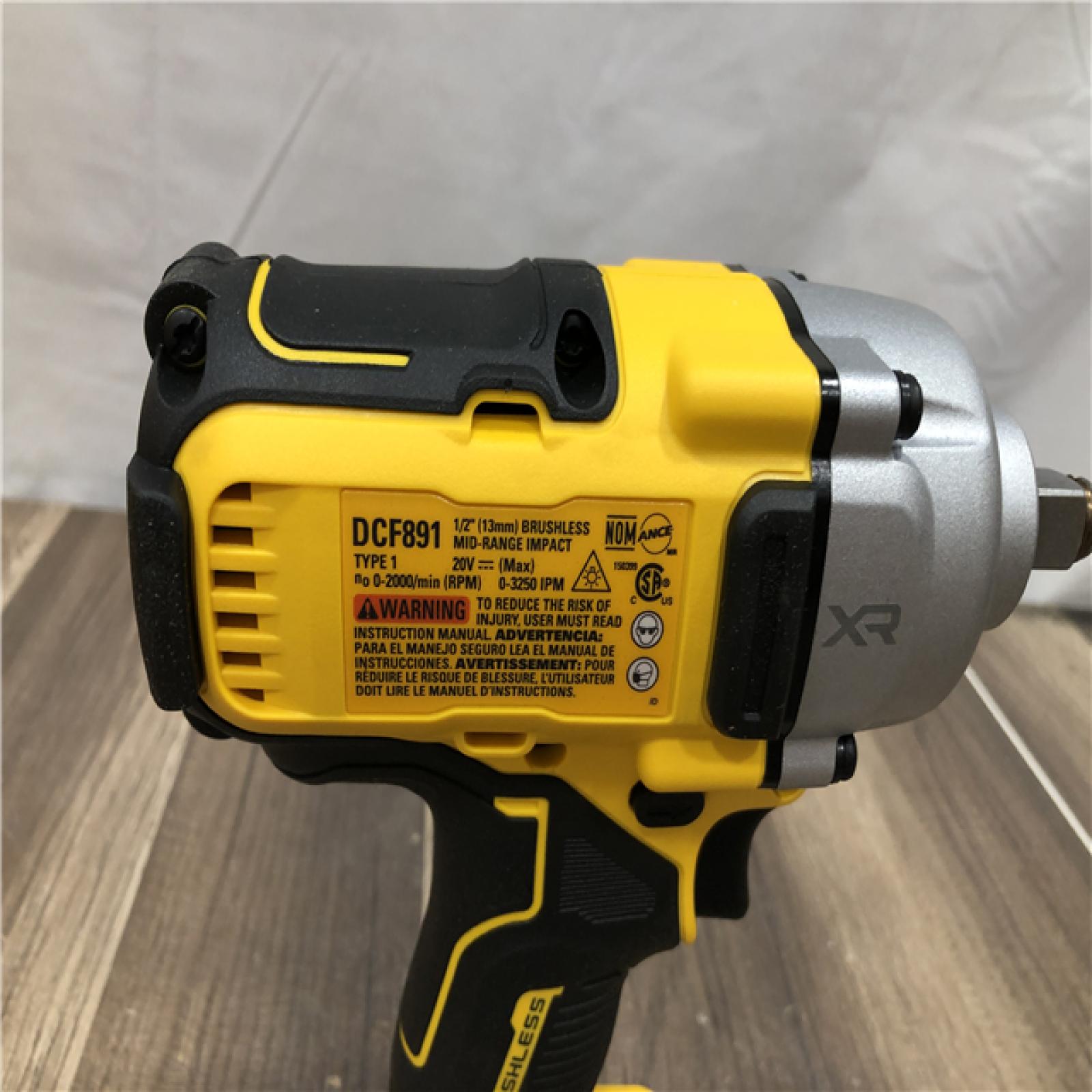 AS-IS DEWALT 20V MAX XR Cordless 1/2 in. Impact Wrench (Tool Only)