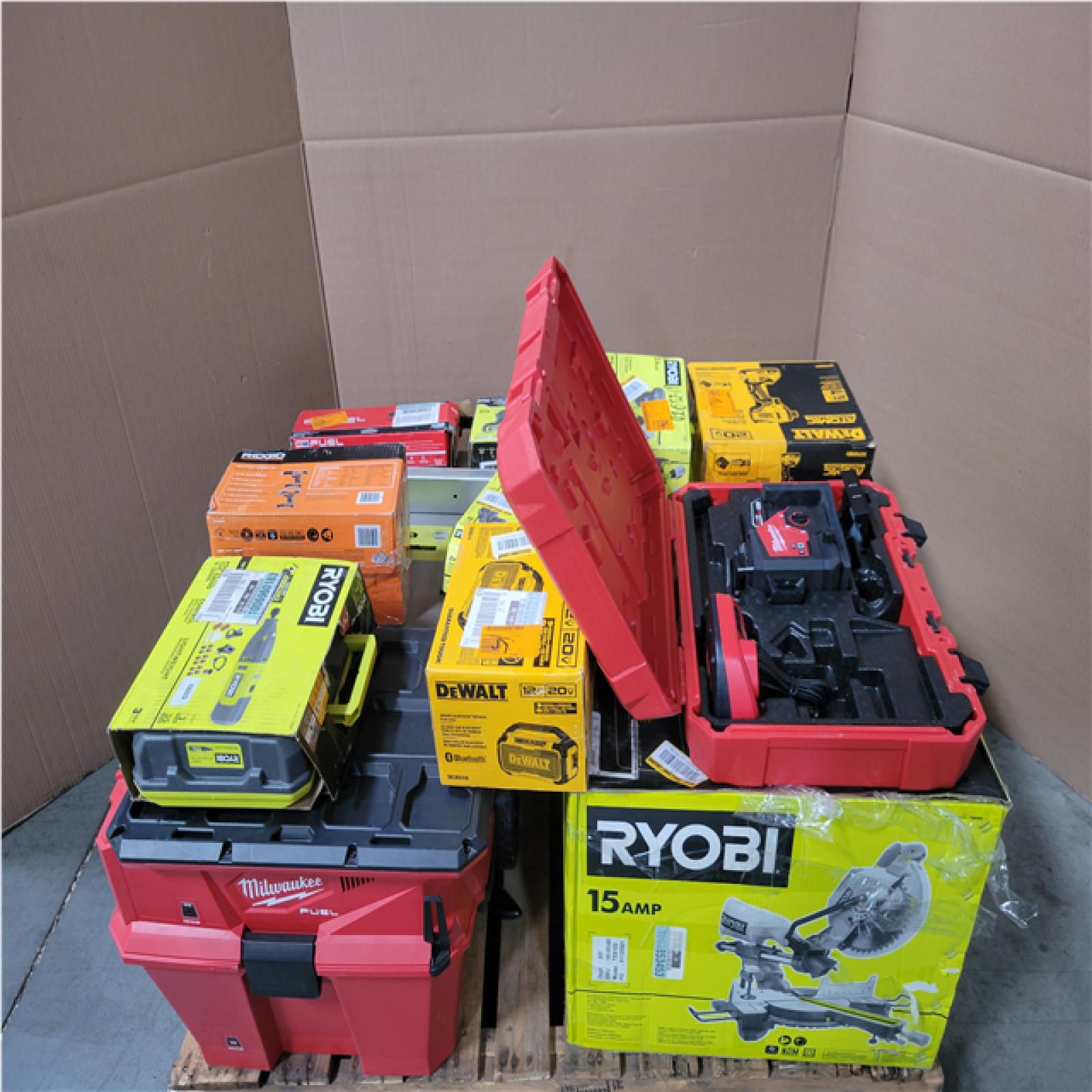 CALIFORNIA AS-IS TOOL PALLET