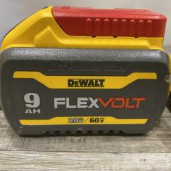 AS-IS DEWALT 20V/60V MAX FLEXVOLT Lithium-Ion 9.0Ah Battery and Charger Starter Kit