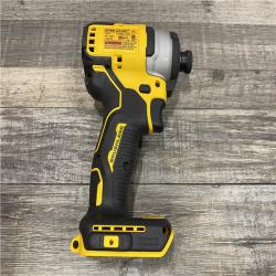 AS-IS DEWALT Atomic 20V Max Lithium-Ion Brushless Cordless Compact 1/4 in. Impact Driver Kit