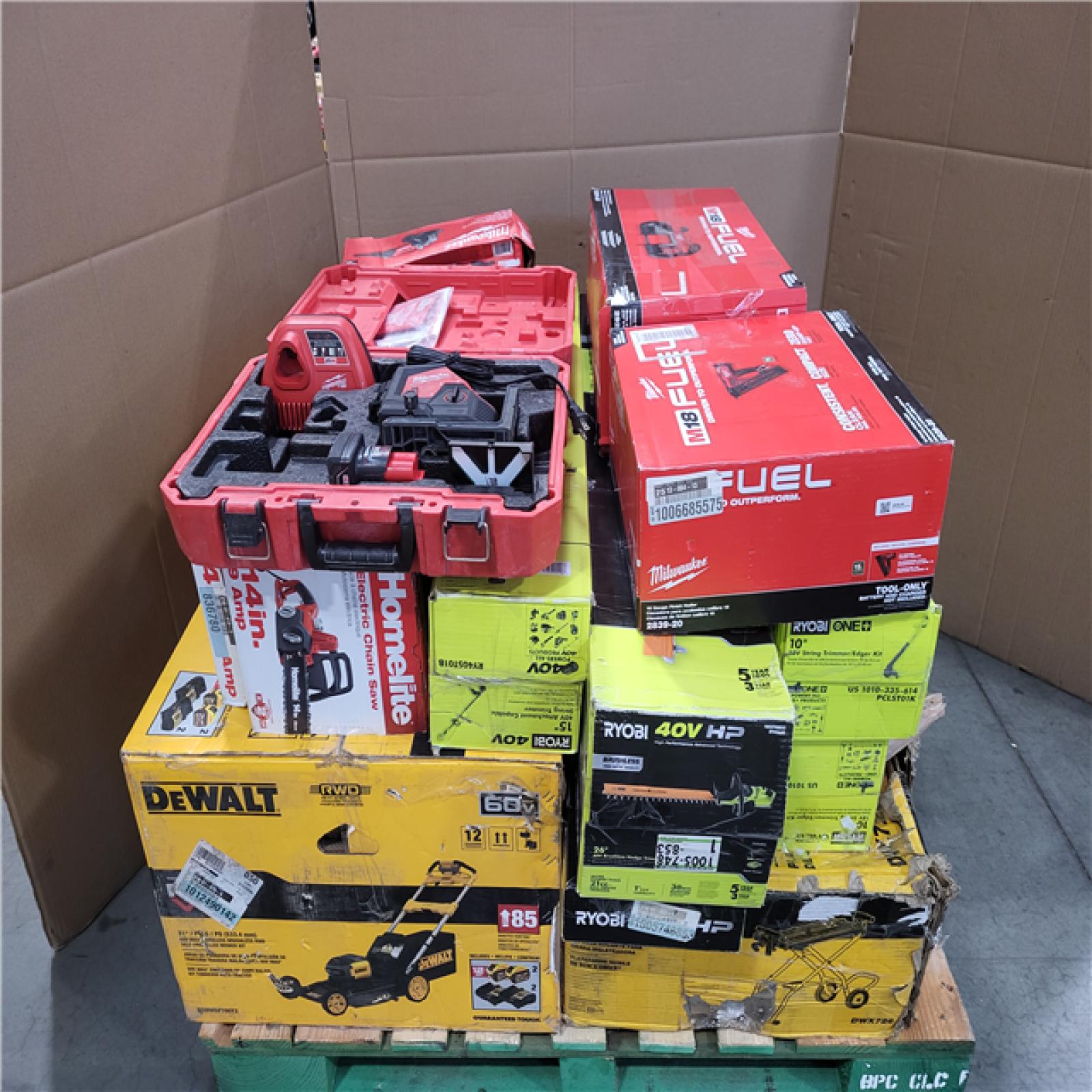 CALIFORNIA AS-IS TOOL PALLET