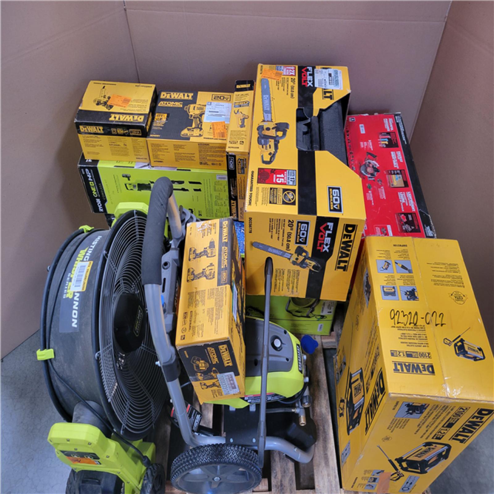 CALIFORNIA AS-IS TOOL PALLET