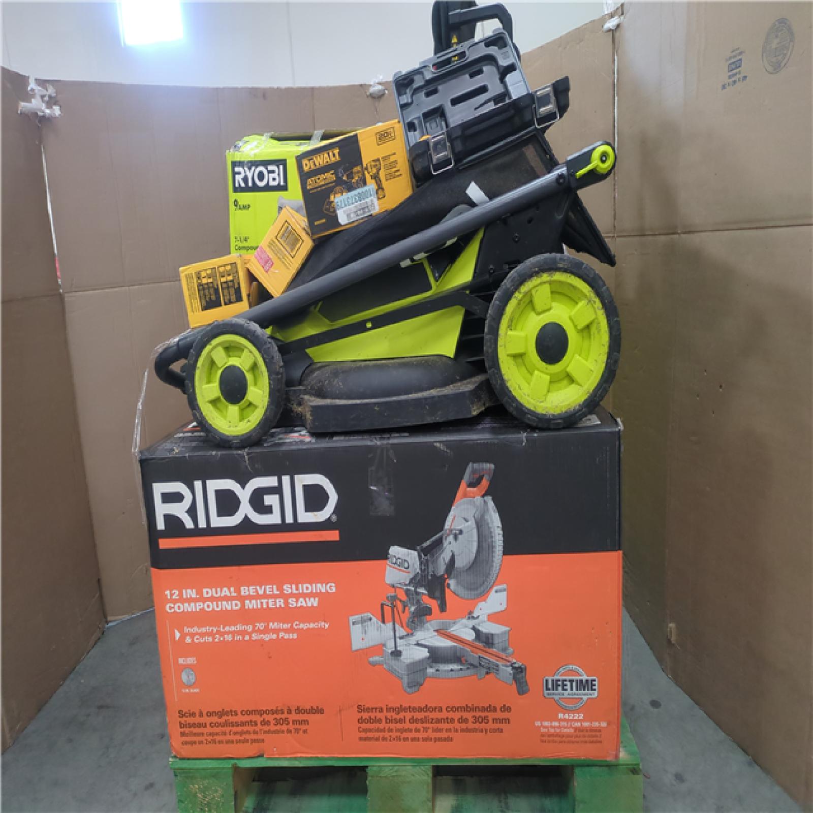 CALIFORNIA AS-IS TOOL PALLET