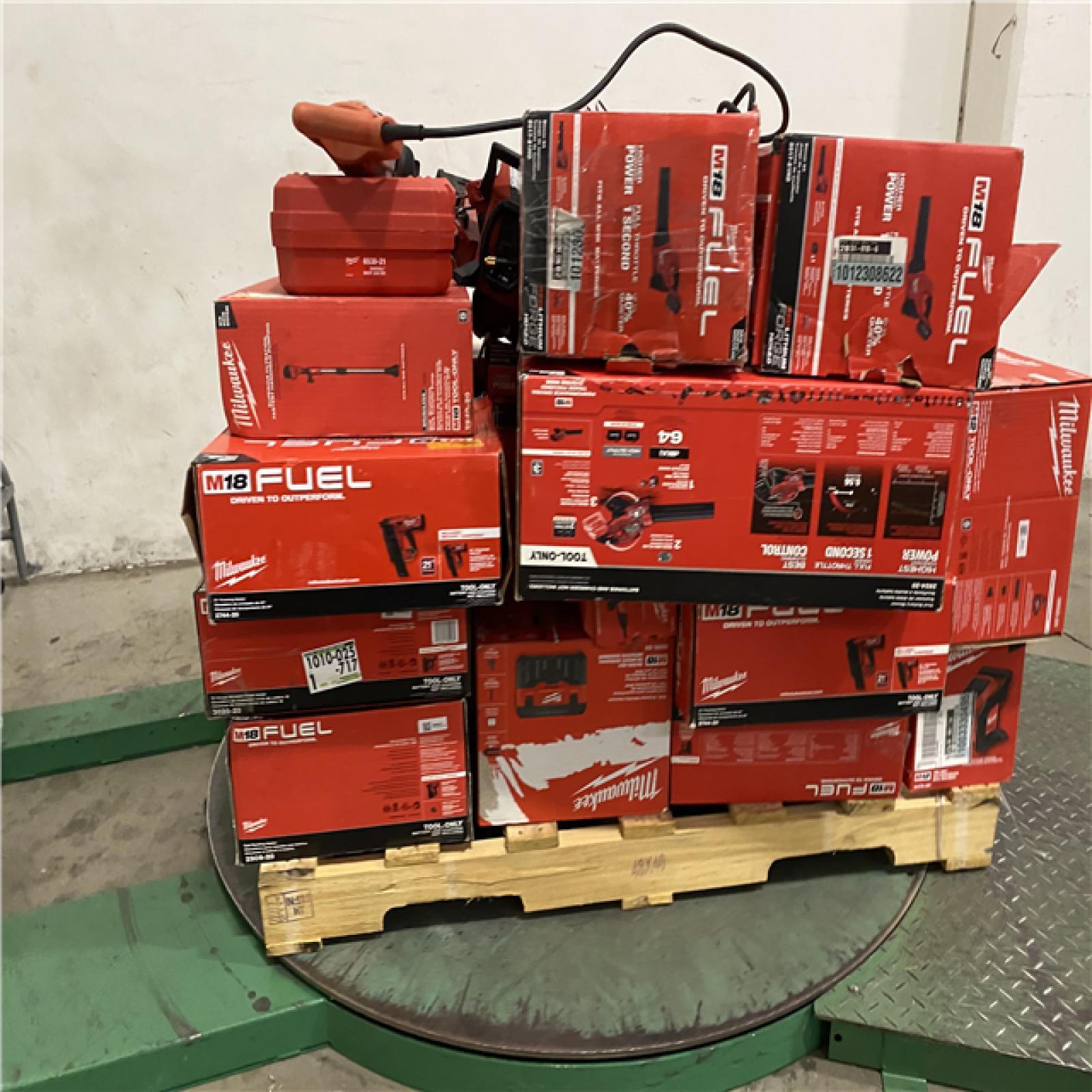 Dallas Location - As-Is MILWAUKEE Tool Pallet