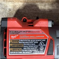 Houston Location AS-IS Milwaukee FUEL 18V Lithium-Ion Brushless Cordless 1/2 in. Hammer Drill/Driver (Tool-Only)