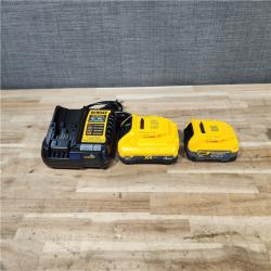 HOUSTON LOCATION - AS-IS DEWALT 2 TOOL COMBO KIT W/ (2) BATTERY & CHARGER