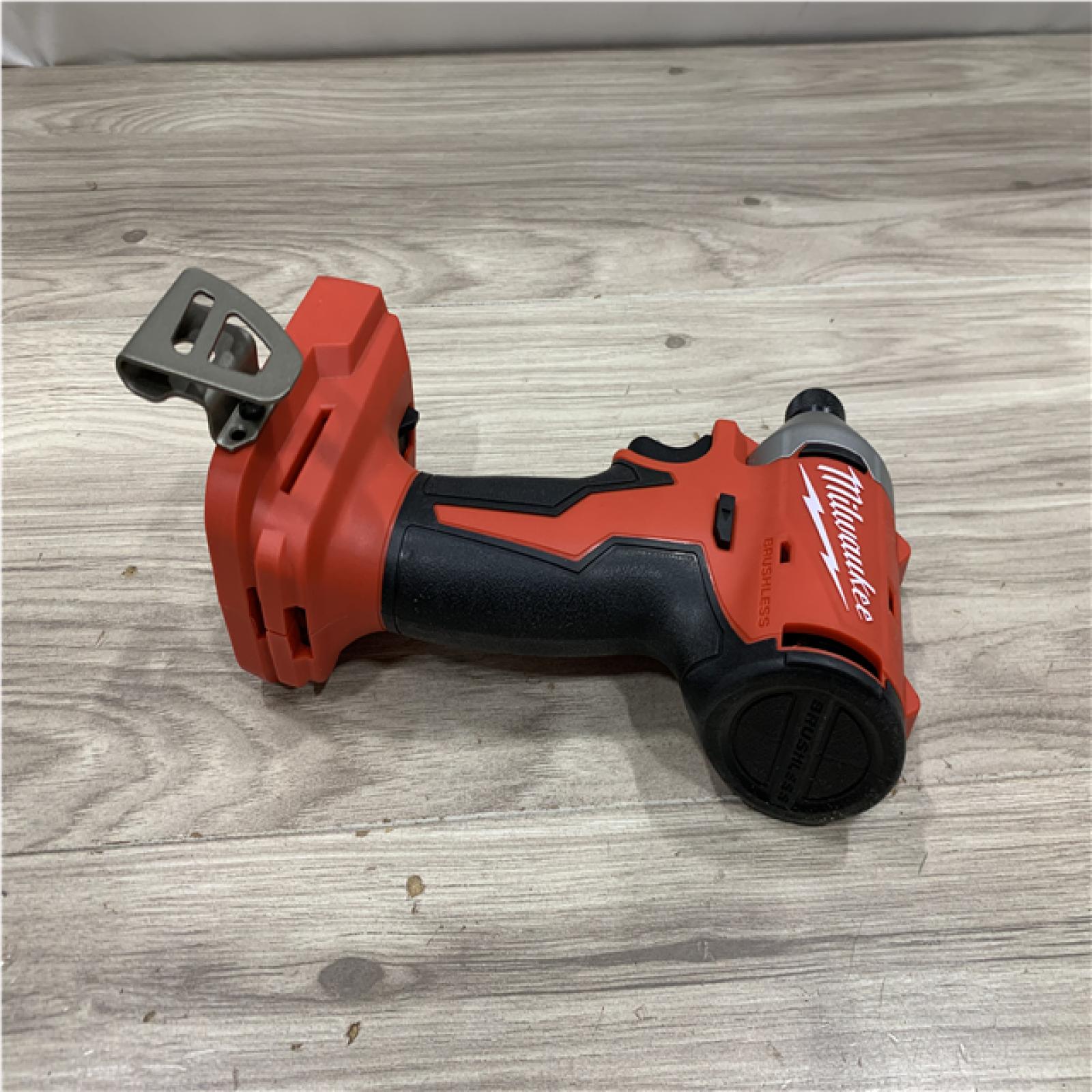 AS-IS Milwaukee 18V Lithium-Ion Compact Brushless Cordless 1/4 in. Impact Driver (Tool-Only)
