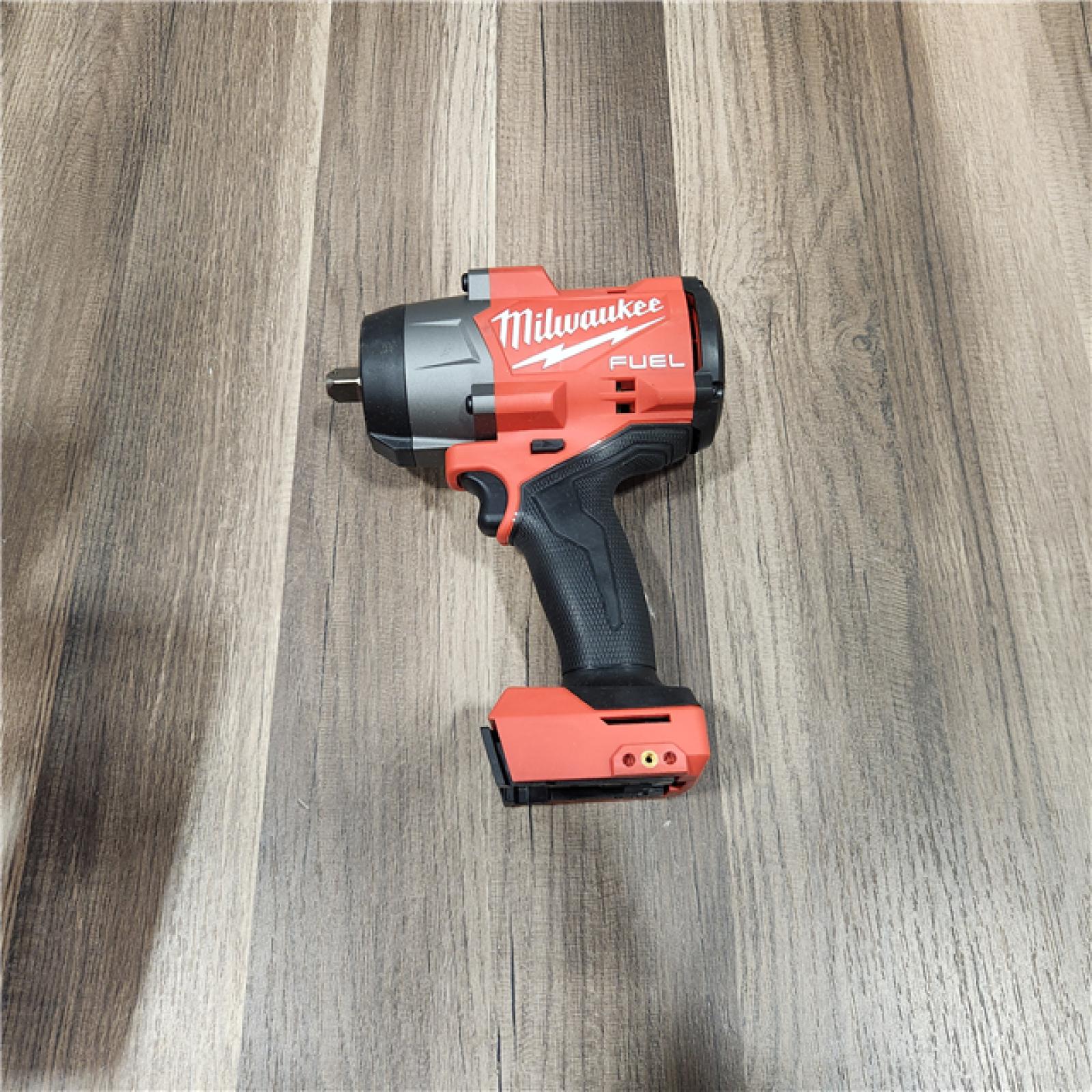 AS IS MIKWAUKEE M18 FUEL 18V Lithium-Ion Brushless Cordless High Torque 1/2 in. Impact Wrench W/ Pin Detent (Tool-Only)
